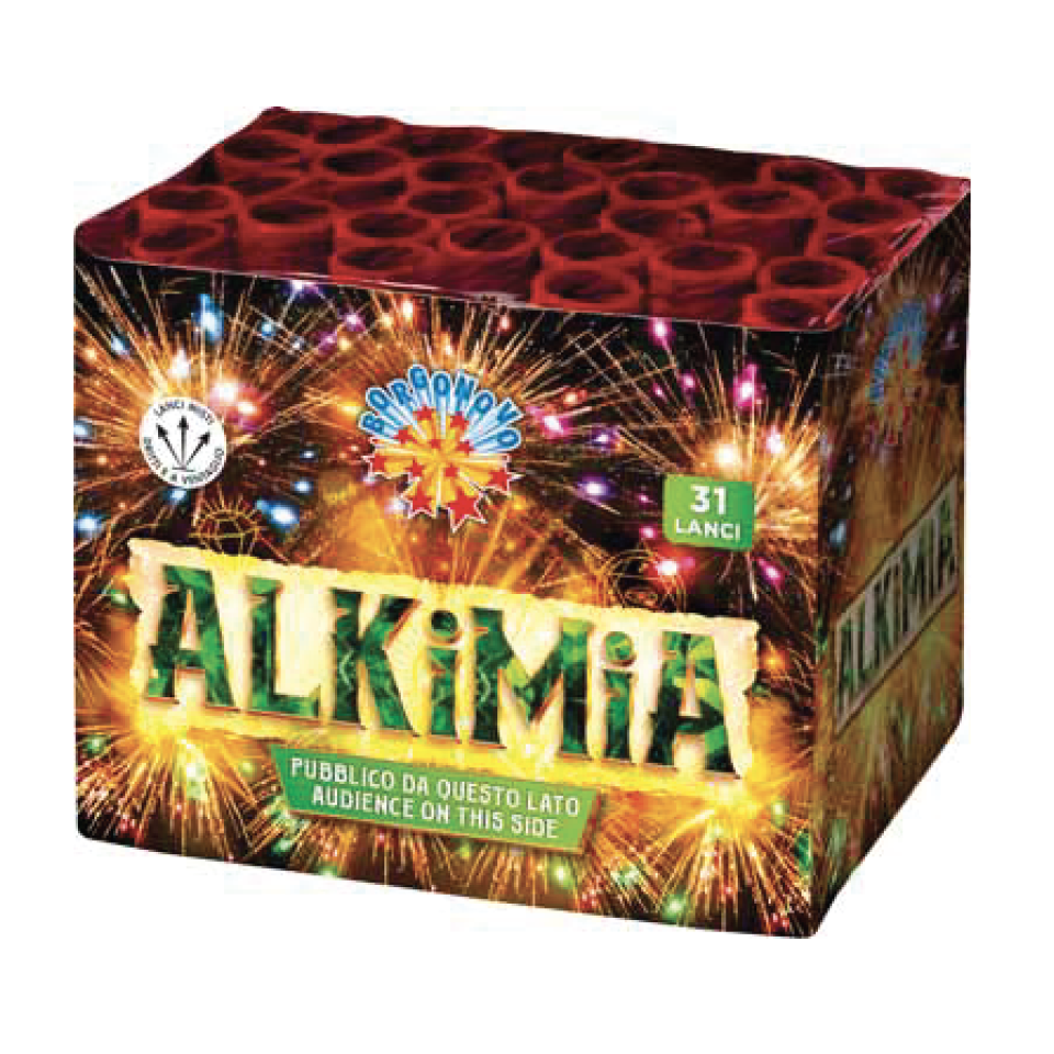 alkimia, fuochi artificiali - cartoleria scotti cornate d'adda