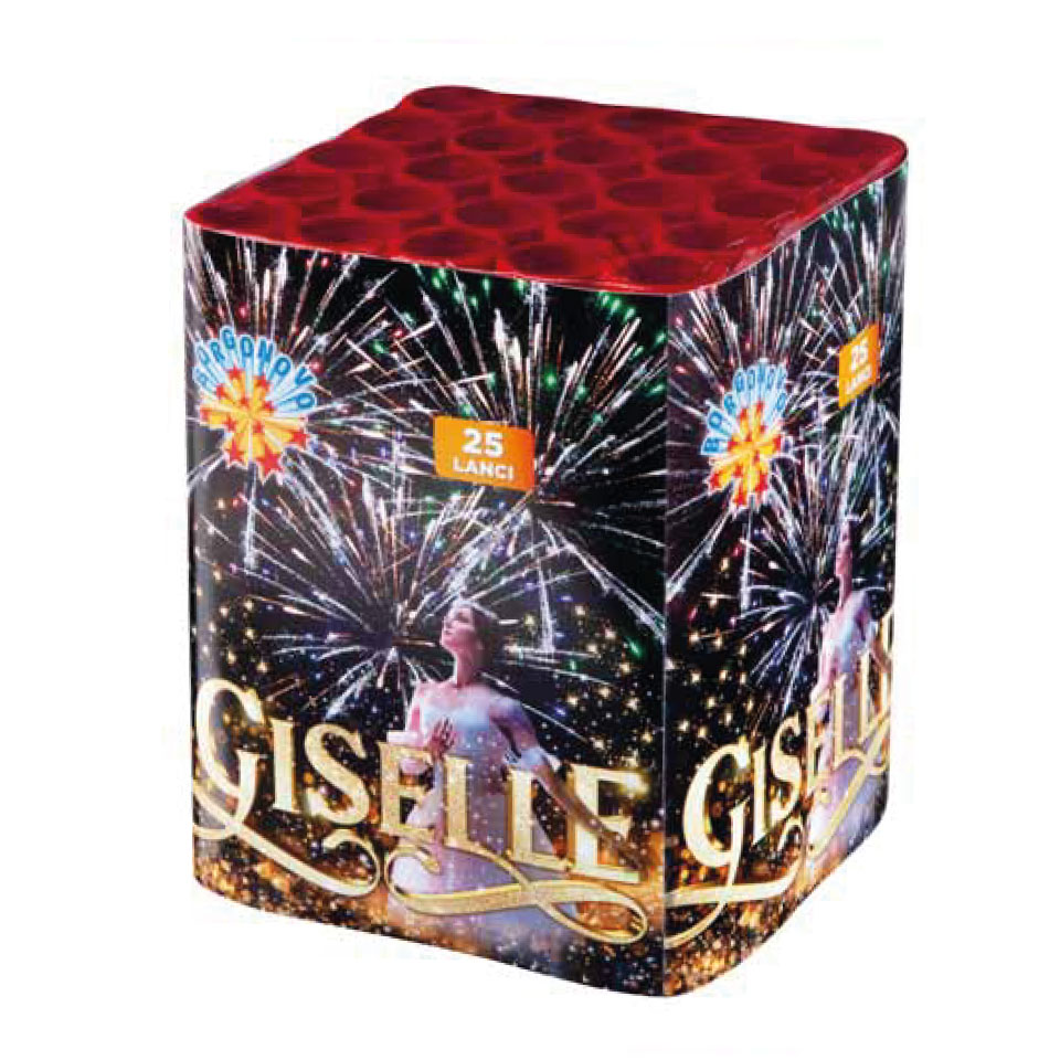 giselle, fuochi artificiali - cartoleria scotti cornate d'adda